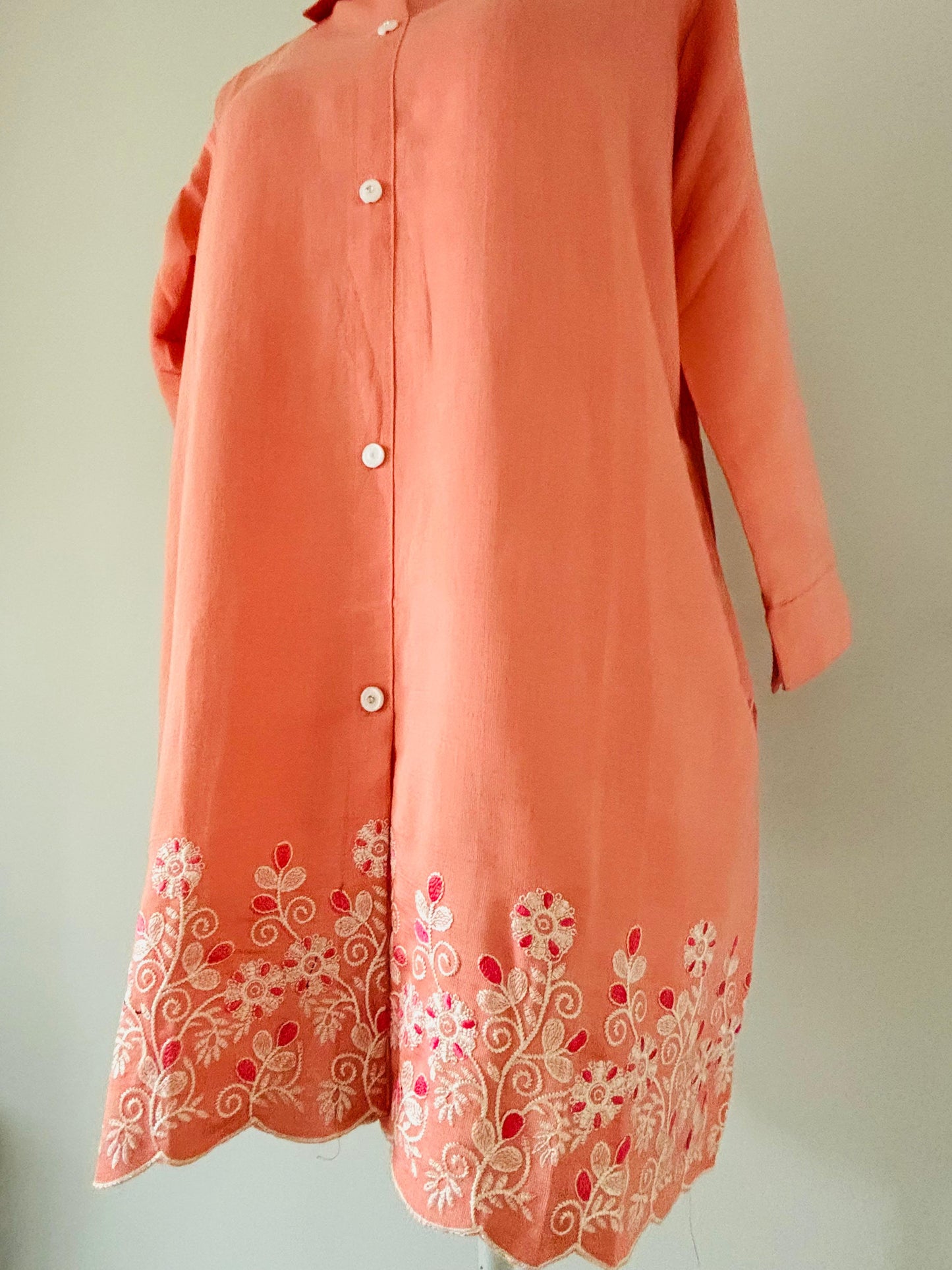 Long sleeved Peach Coord set