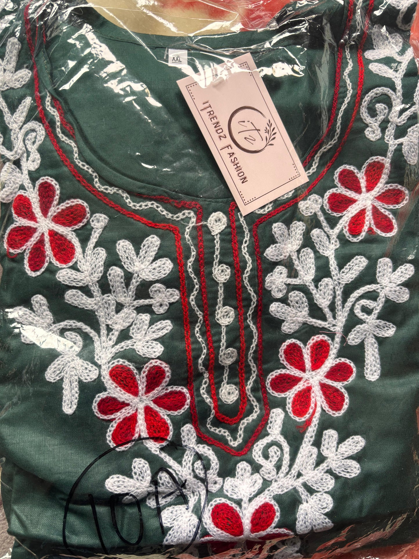 Chikankari Full Suit with Dupatta XXL only