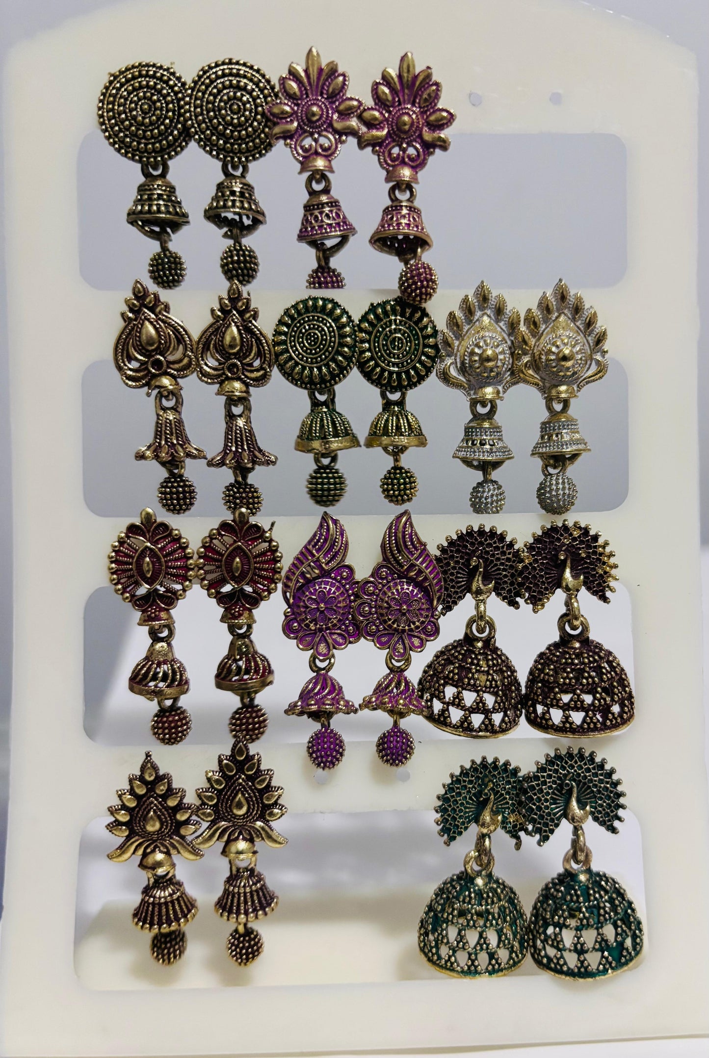 Jhumki Earrings (one pair)