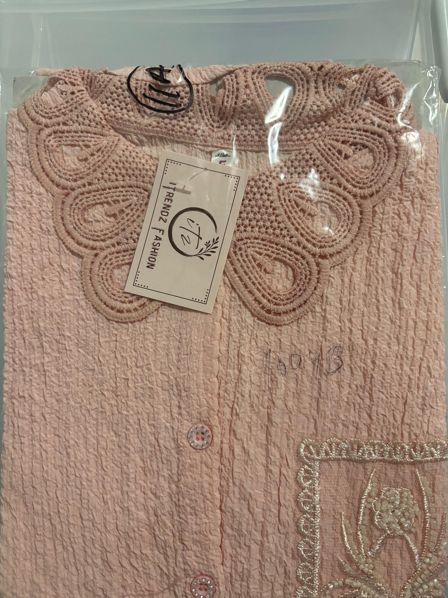 Half Sleeve Laced Shirt