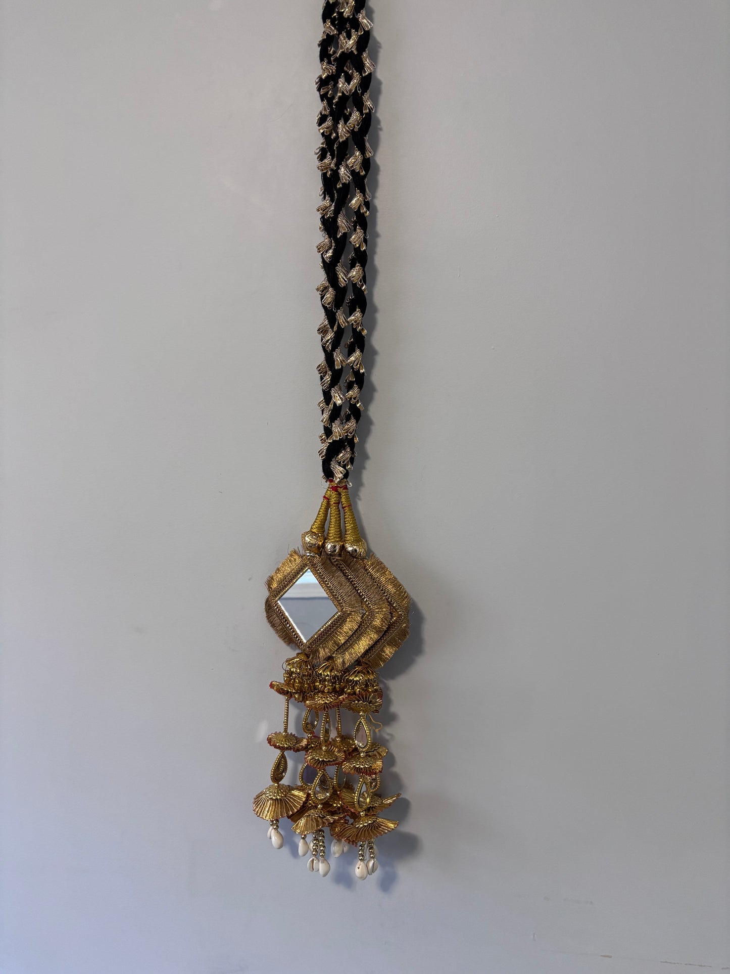 Mirror & Kaudi Pranda with Ghungru