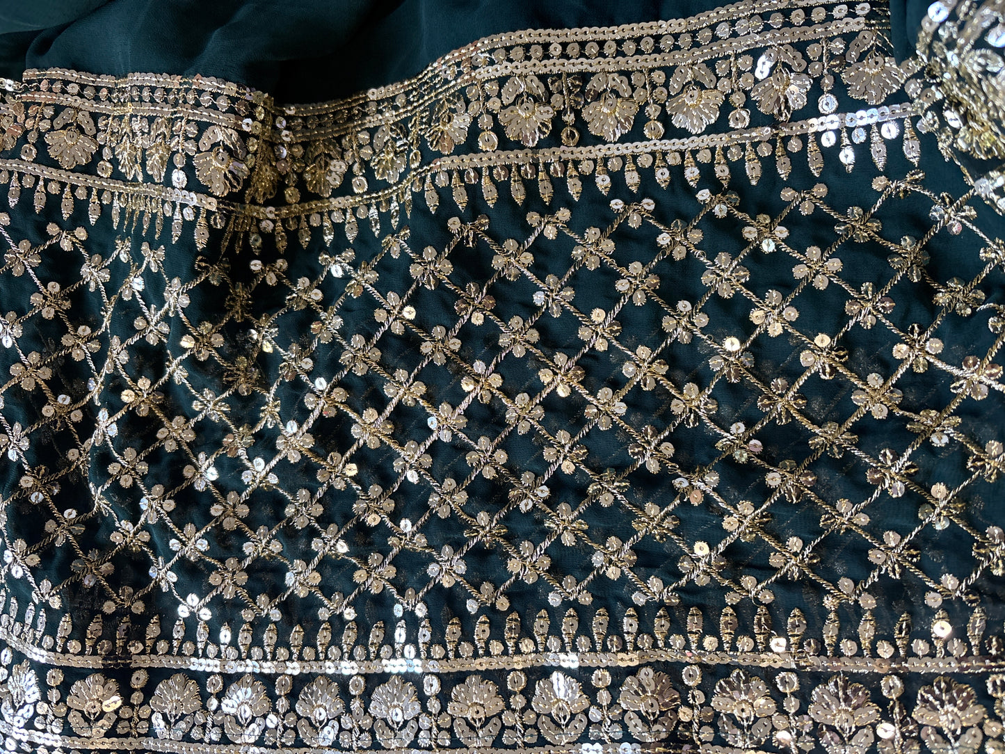 Embroidered Frock Suit