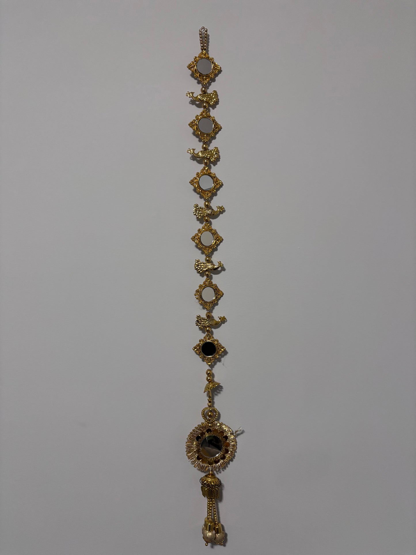 Hair Chain with Mirrors