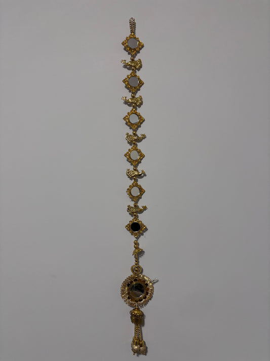 Hair Chain with Mirrors