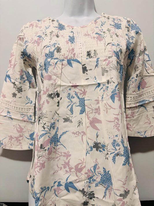 Cotton Floral Shirt