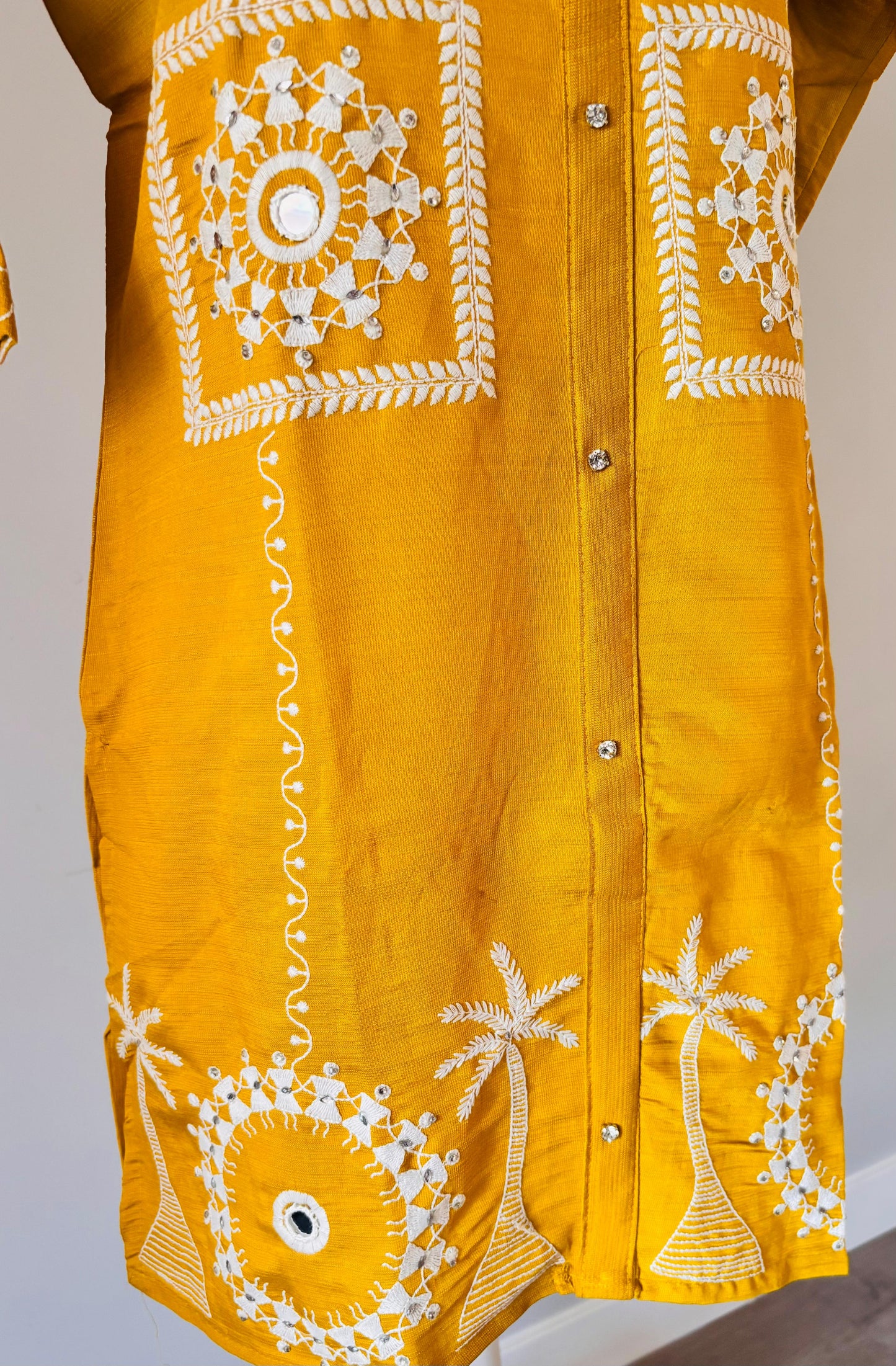 Mirrorwork Embroidery Coord set