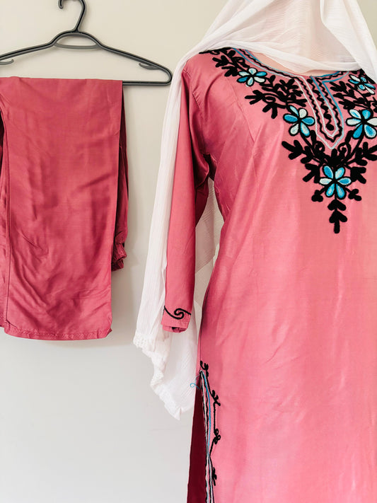 Chikankari Full Suit with Dupatta XXL only