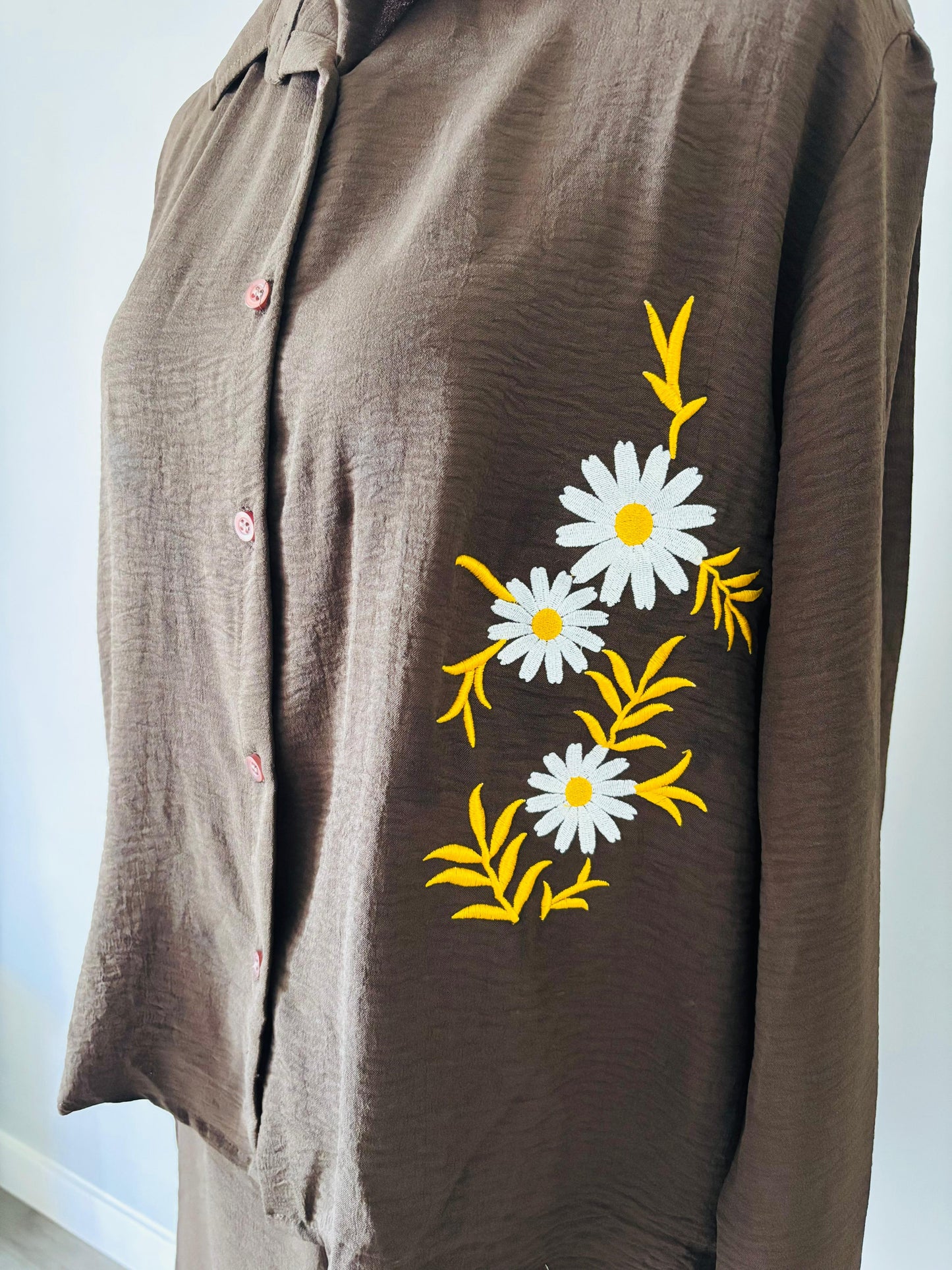 Cotton Embroidered Coord Set