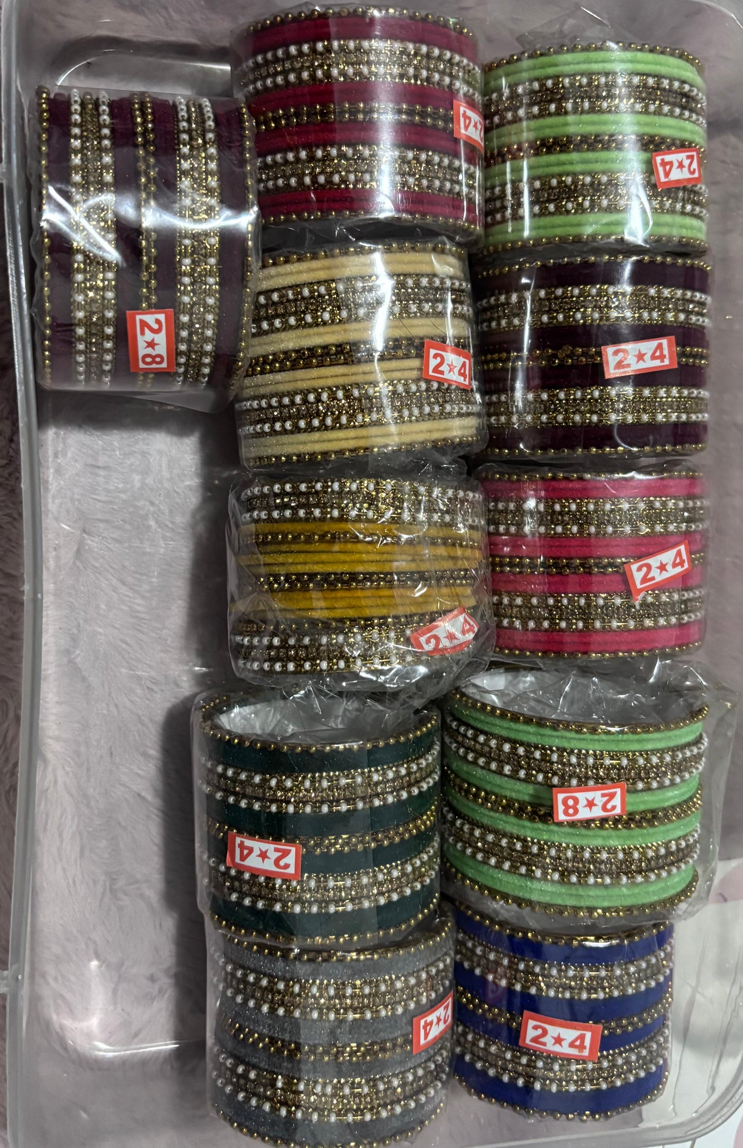 Colorful bangles