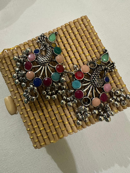 Peacock Earrings