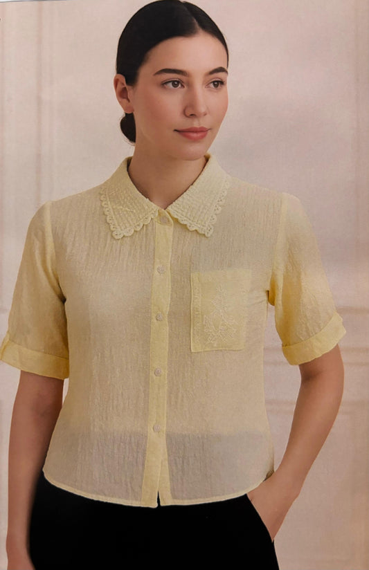 Half Sleeve Laced Shirt