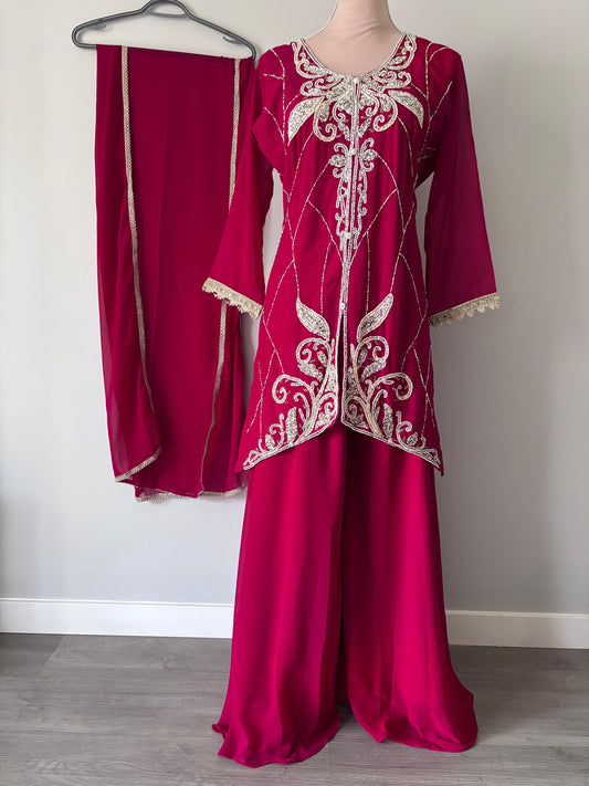 Partywear Beadwork Stylish Dress