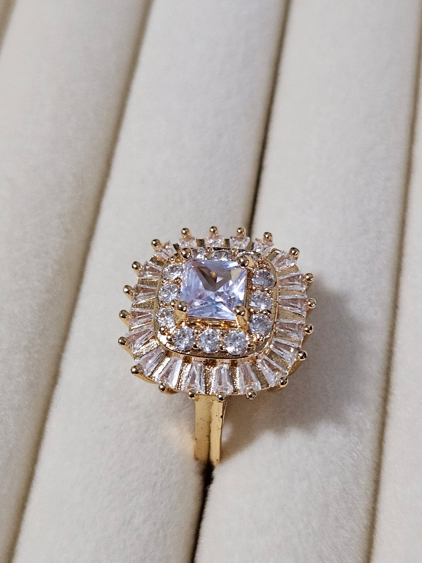 Halo Cocktail Ring